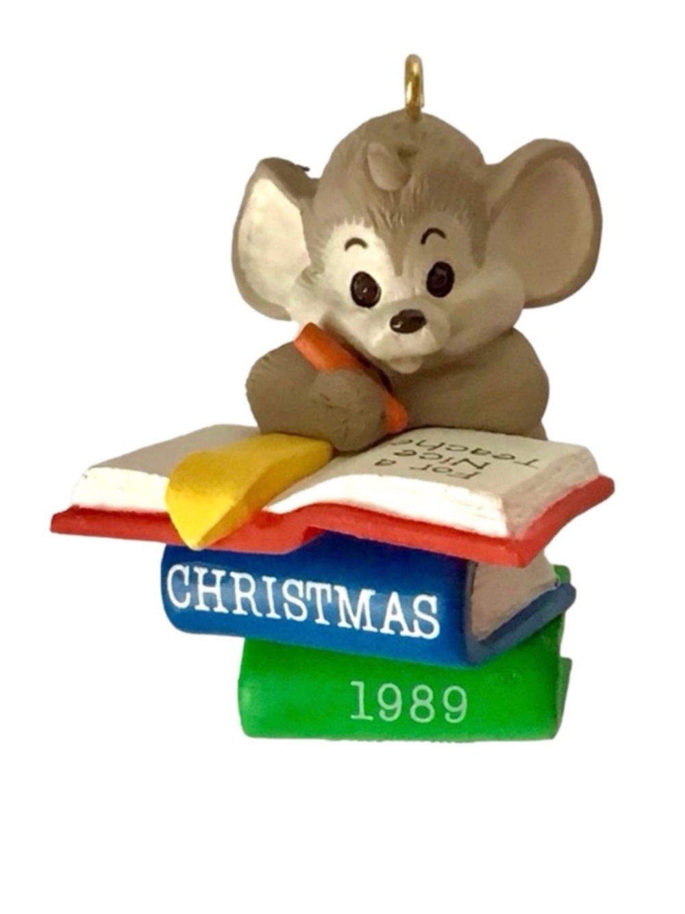 Hallmark 1989 “Teacher” Christmas Ornament